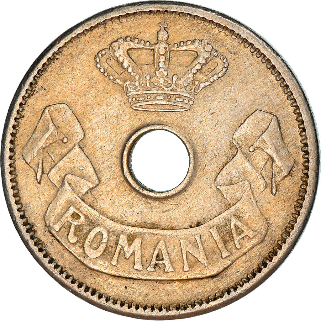 Moneta, Romania, Carol I, 5 Bani, 1905, BB, Rame-nichel, KM:31