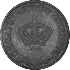 Moeda, Roménia, Mihai I, 5 Lei, 1942, VF(30-35), Zinco, KM:61