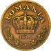 Coin, Romania, Carol II, Leu, 1938, EF(40-45), Nickel-brass, KM:56
