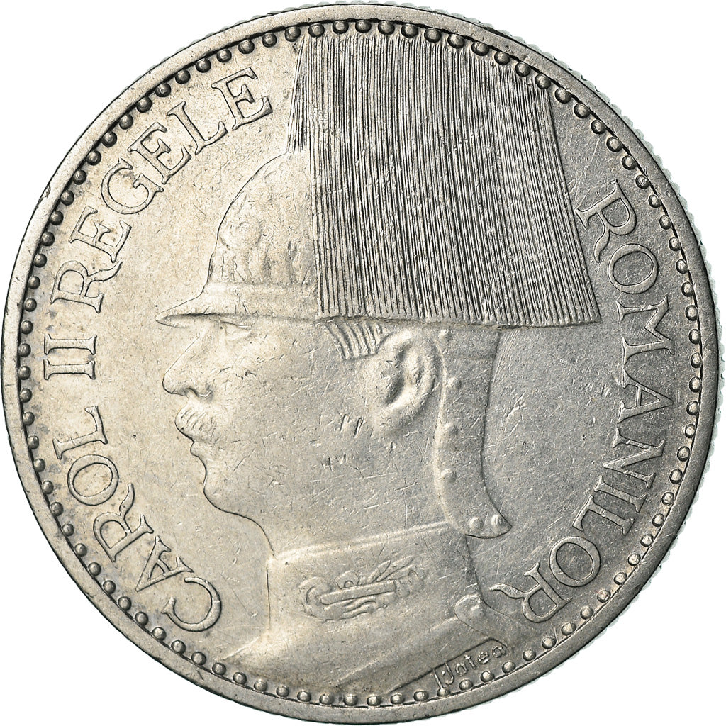 Coin, Romania, Carol II, 50 Lei, 1937, AU(55-58), Nickel, KM:55