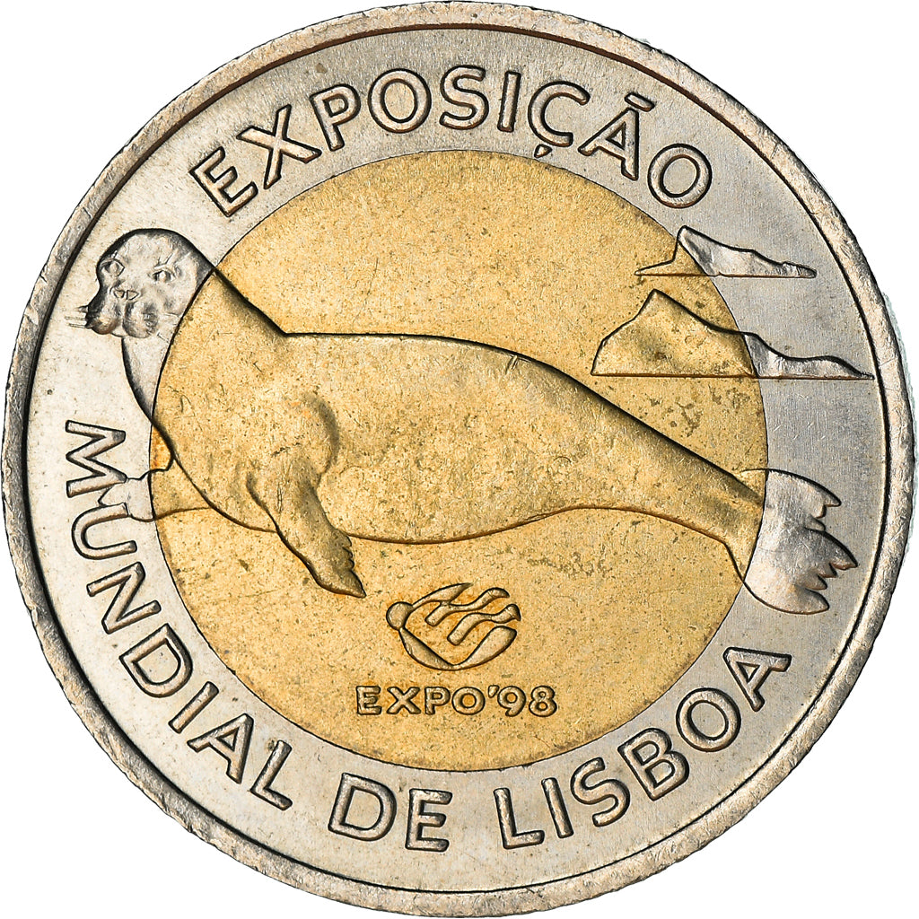 Monnaie, Portugal, 100 Escudos, 1997, TTB, Bi-Metallic, KM:693