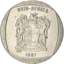 Moeda, África do Sul, Rand, 1997, EF(40-45), Cobre Niquelado, KM:164