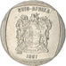 Moeda, África do Sul, Rand, 1997, EF(40-45), Cobre Niquelado, KM:164
