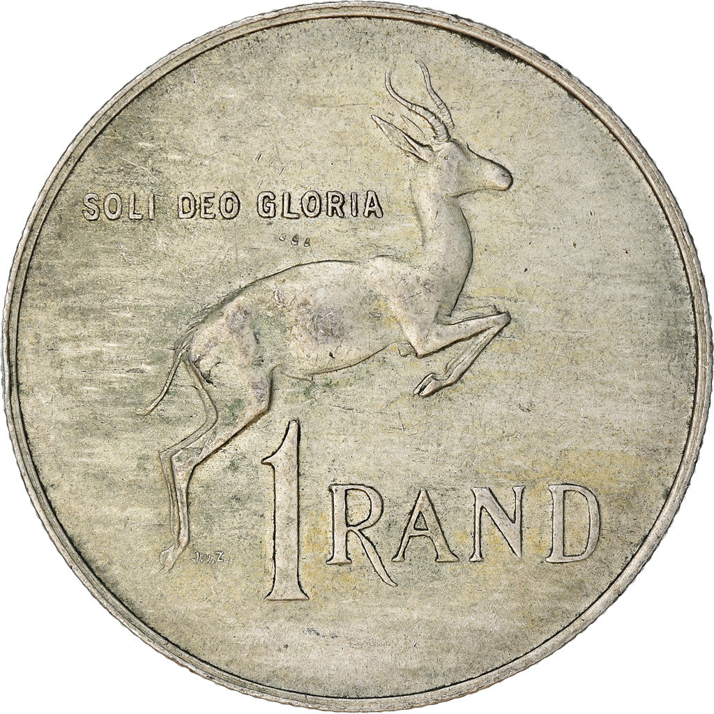 Coin, South Africa, Rand, 1967, VF(30-35), Silver, KM:72.1