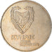 Coin, Cyprus, 500 Mils, 1975, EF(40-45), Copper-nickel, KM:44