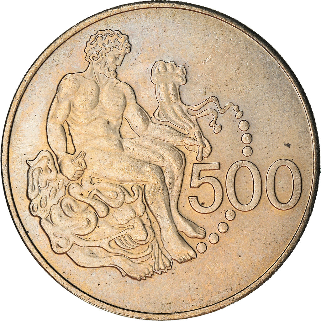 Coin, Cyprus, 500 Mils, 1975, EF(40-45), Copper-nickel, KM:44