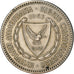 Coin, Cyprus, 100 Mils, 1963, EF(40-45), Copper-nickel, KM:42