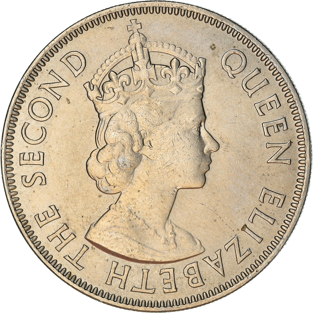 Coin, Cyprus, 100 Mils, 1955, EF(40-45), Copper-nickel, KM:37