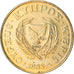 Monnaie, Chypre, 5 Cents, 1983, TTB+, Nickel-brass, KM:55.1