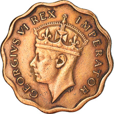 Coin, Cyprus, 1/2 Piastre, 1944, EF(40-45), Bronze, KM:22a