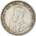 Moneda, Chipre, 4-1/2 Piastres, 1921, MBC, Plata, KM:15