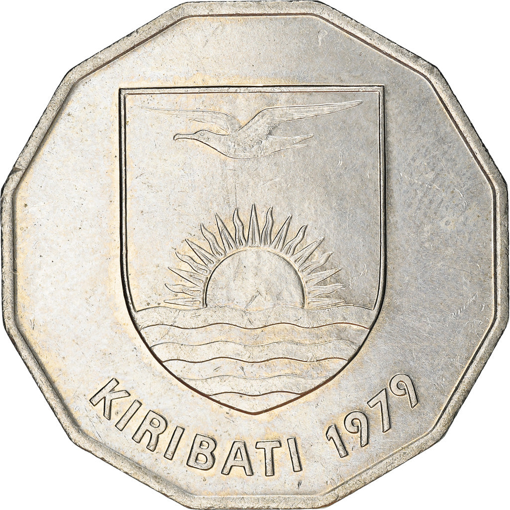 Moneda, Kiribati, Dollar, 1979, British Royal Mint, MBC, Cobre - níquel, KM:7
