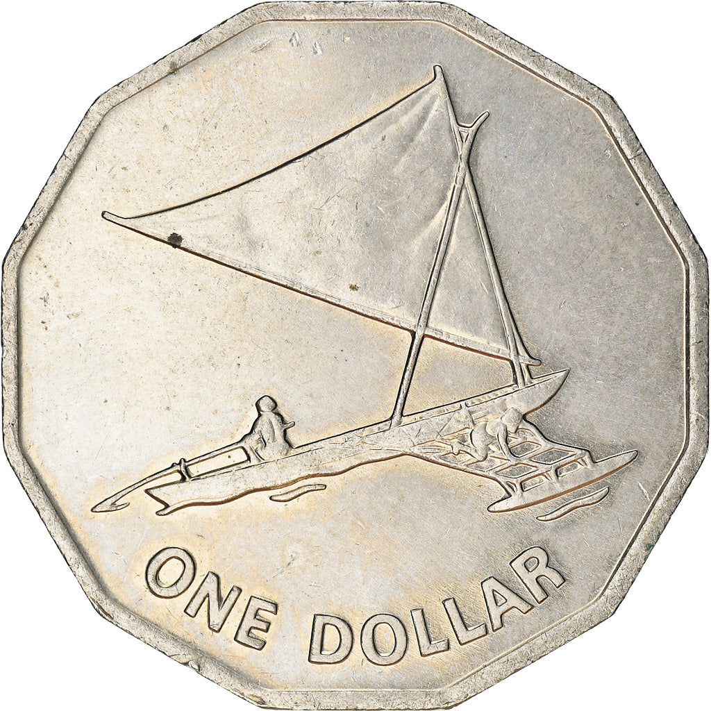 Moneda, Kiribati, Dollar, 1979, British Royal Mint, MBC, Cobre - níquel, KM:7