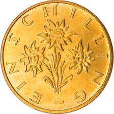Coin, Austria, Schilling, 1993, AU(55-58), Aluminum-Bronze, KM:2886