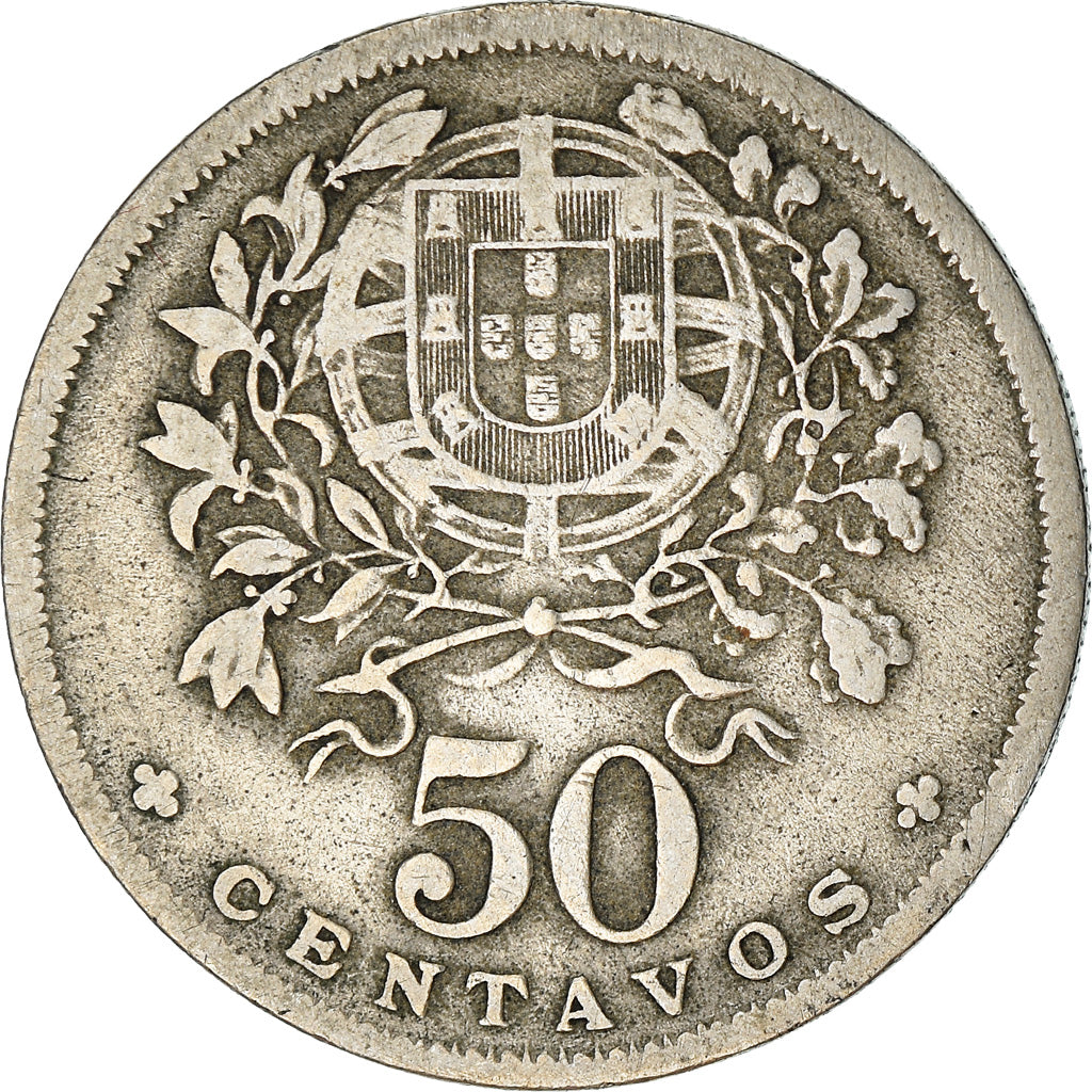 Moeda, Portugal, 50 Centavos, 1930, VF(30-35), Cobre-níquel, KM:577