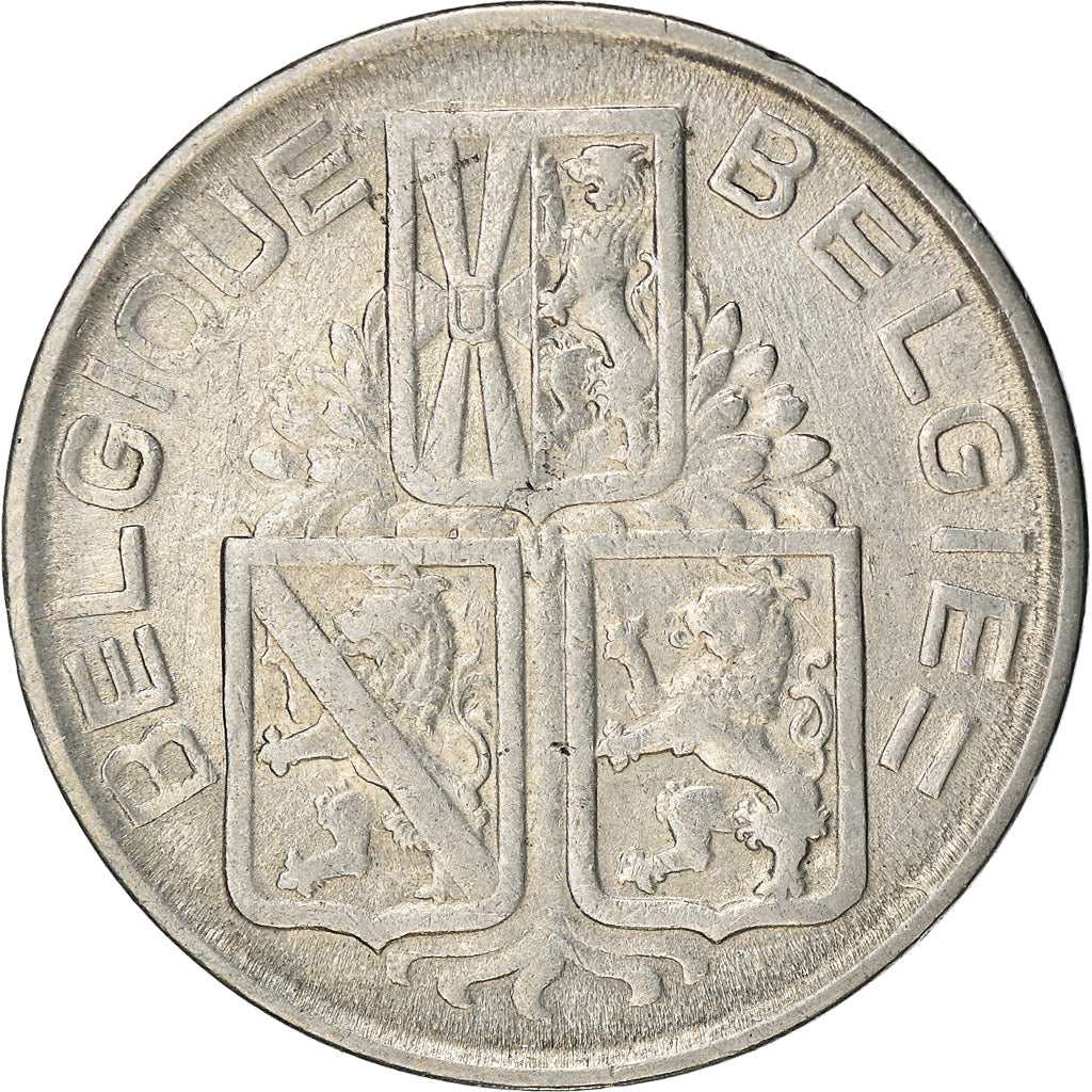 Moneta, Belgio, Franc, 1939, Brussels, BB, Nichel, KM:119