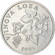 Coin, Croatia, 2 Lipe, 1993, EF(40-45), Aluminum, KM:4