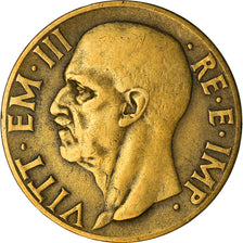 Coin, Italy, Vittorio Emanuele III, 10 Centesimi, 1939, Rome, EF(40-45)