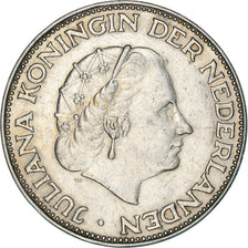 Moneta, Paesi Bassi, Juliana, 2-1/2 Gulden, 1962, SPL-, Argento, KM:185