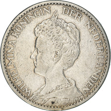 Coin, Netherlands, Wilhelmina I, Gulden, 1915, VF(30-35), Silver, KM:148