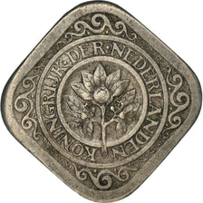 Moneta, Holandia, Wilhelmina I, 5 Cents, 1940, VF(30-35), Miedź-Nikiel, KM:153