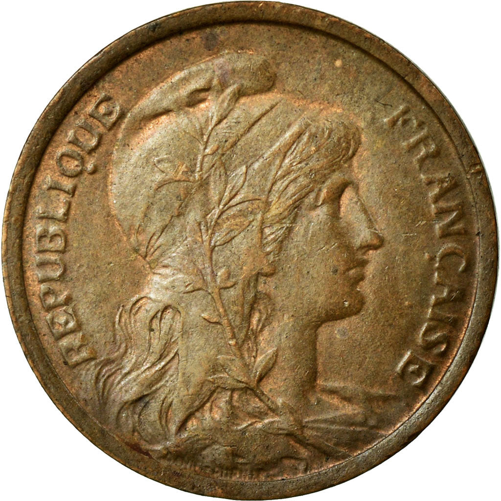 Coin, France, Dupuis, Centime, 1919, AU(55-58), Bronze, KM:840, Gadoury:90
