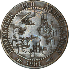 Moneta, Paesi Bassi, Wilhelmina I, Cent, 1901, MB+, Bronzo, KM:131