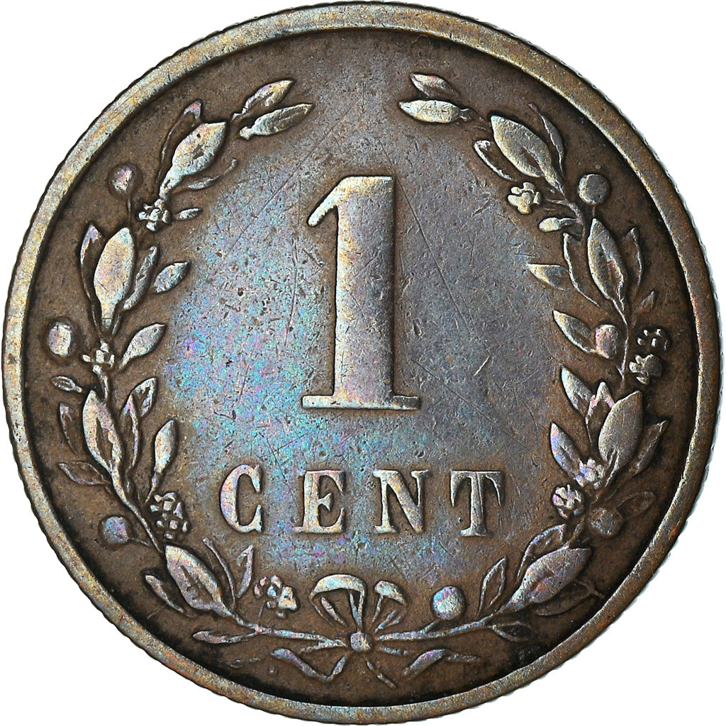 Moneta, Paesi Bassi, Wilhelmina I, Cent, 1901, MB+, Bronzo, KM:131