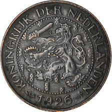 Coin, Netherlands, Wilhelmina I, Cent, 1926, AU(50-53), Bronze, KM:152