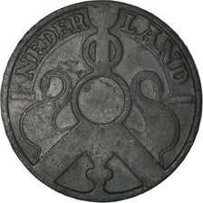 Moneta, Holandia, Wilhelmina I, 2-1/2 Cent, 1941, VF(30-35), Cynk, KM:171