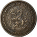 Coin, Netherlands, Wilhelmina I, 1/2 Cent, 1938, EF(40-45), Bronze, KM:138