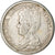 Moneda, Países Bajos, Wilhelmina I, 25 Cents, 1918, MBC, Plata, KM:146