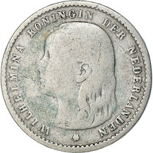 Coin, Netherlands, Wilhelmina I, 10 Cents, 1894, VF(30-35), Silver, KM:116