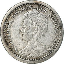 Coin, Netherlands, Wilhelmina I, 10 Cents, 1918, EF(40-45), Silver, KM:145