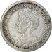 Coin, Netherlands, Wilhelmina I, 10 Cents, 1918, EF(40-45), Silver, KM:145