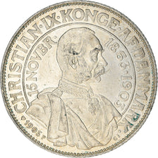 Coin, Denmark, Christian IX, 2 Kroner, 1903, Copenhagen, AU(55-58), Silver