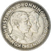 Coin, Denmark, Christian X, 2 Kroner, 1923, Copenhagen, EF(40-45), Silver