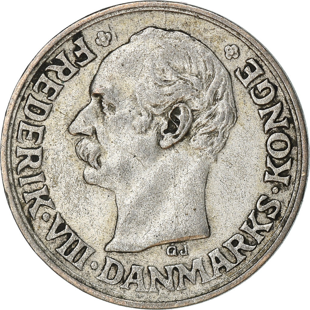 Coin, Denmark, Frederik VIII, 10 Öre, 1912, Copenhagen, VF(30-35), Silver