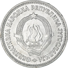 Coin, Yugoslavia, 5 Dinara, 1953, AU(55-58), Aluminum, KM:32