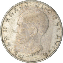 Coin, Yugoslavia, Petar II, 20 Dinara, 1938, EF(40-45), Silver, KM:23