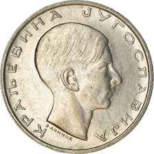 Moneda, Yugoslavia, Petar II, 10 Dinara, 1938, MBC, Níquel, KM:22