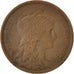 FRANCE, Dupuis, 2 Centimes, 1919, Paris, KM #841, EF(40-45), Bronze, 20.2,...