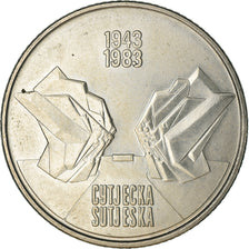 Coin, Yugoslavia, 10 Dinara, 1983, EF(40-45), Copper-nickel, KM:97.1