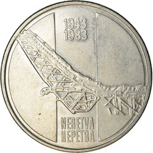 Munten, Joegoslaviëe, 10 Dinara, 1983, ZF, Copper-nickel, KM:96