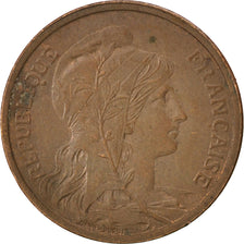Francia, Dupuis, 2 Centimes, 1914, BB+, Bronzo, KM:841, Gadoury:107