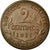Moneta, Francja, Dupuis, 2 Centimes, 1911, AU(50-53), Bronze, KM:841