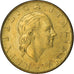 Moneda, Italia, 200 Lire, 1977, Rome, BC+, Aluminio - bronce, KM:105