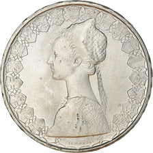 Coin, Italy, 500 Lire, 1966, Rome, AU(55-58), Silver, KM:98