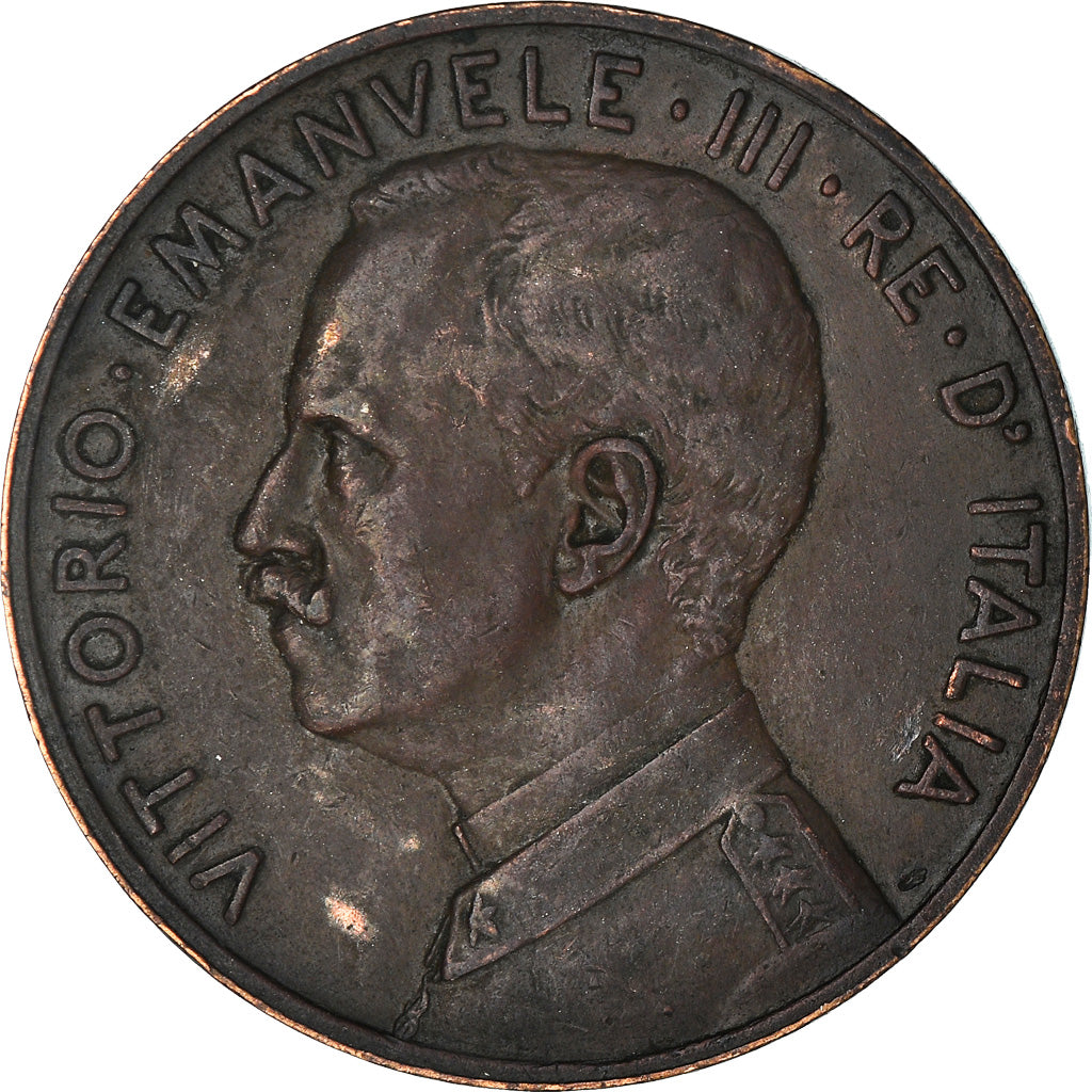 Münze, Italien, Vittorio Emanuele III, 5 Centesimi, 1918, Rome, SS, Bronze