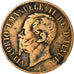 Coin, Italy, Vittorio Emanuele II, Centesimo, 1867, Milan, VF(30-35), Copper